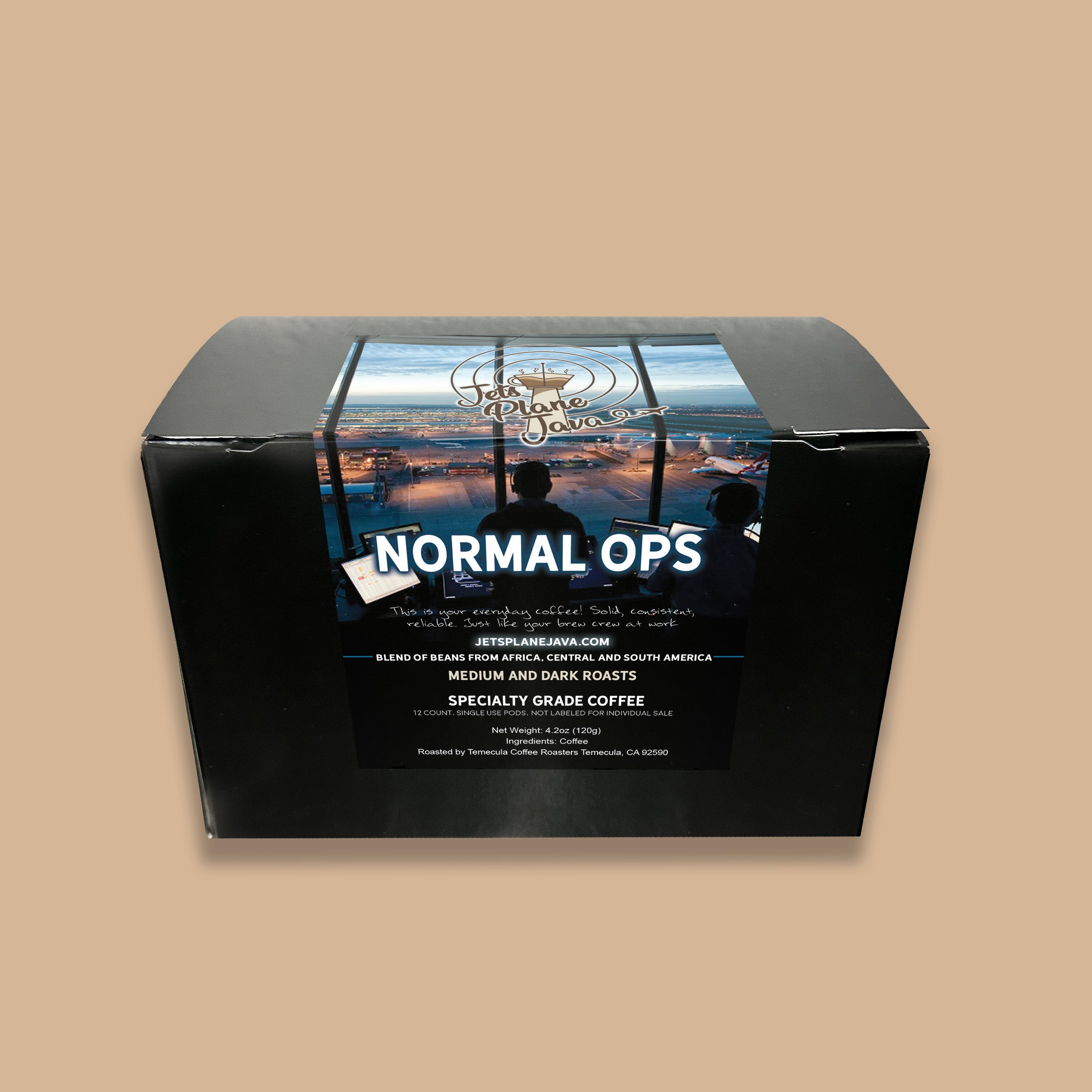 12CT INDIVIDUAL USE CUPS - NORMAL OPS (Medium-Dark) – Jets Plane Java